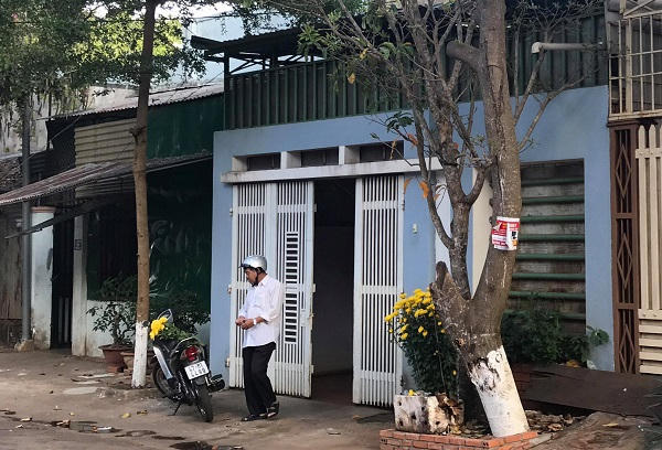 Ngôi nhà xảy ra vụ bắt đánh bạc