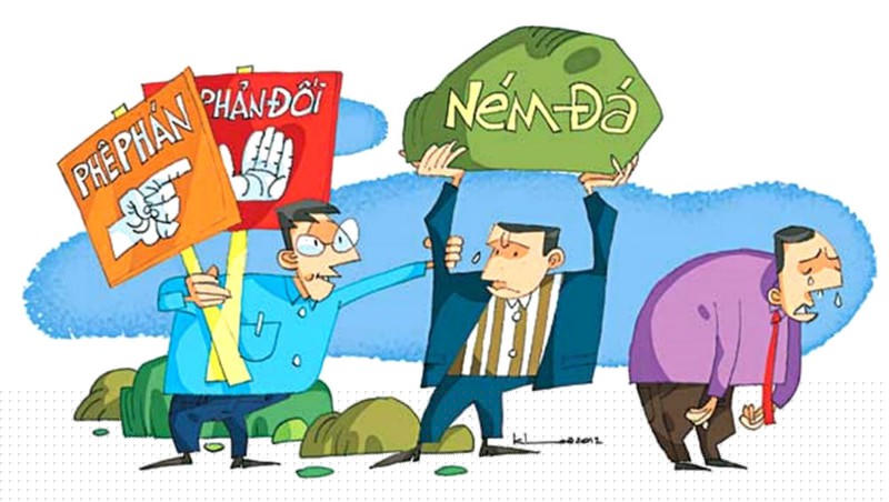 Biến tướng của sự chê bai, chỉ trích là hành vi ném đá trên mạng xã hội.