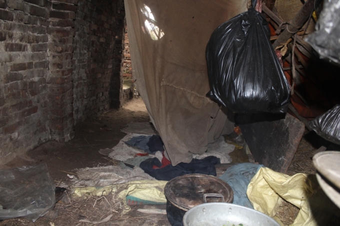 Chỗ ở của bà Huệ