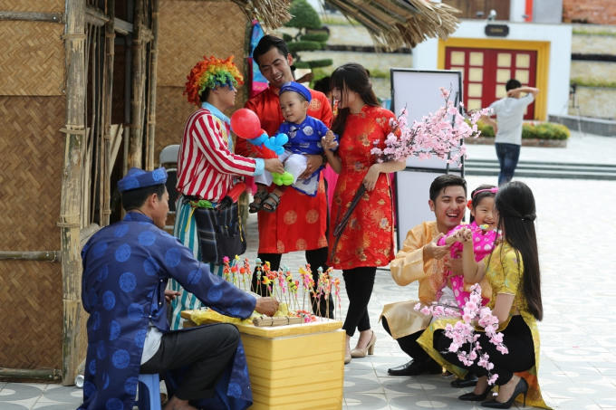 người dân và du khách sẽ được sống trong không gian Tết cổ truyền dân tộc.