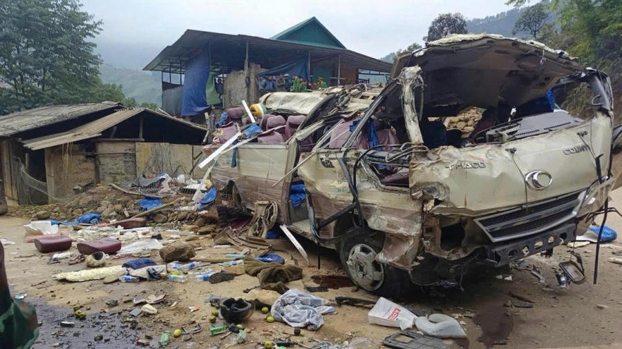 Hiện trường xảy ra vụ việc.