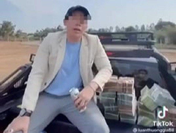 Hình ảnh Luân trên các trang mạng xã hội trước đó