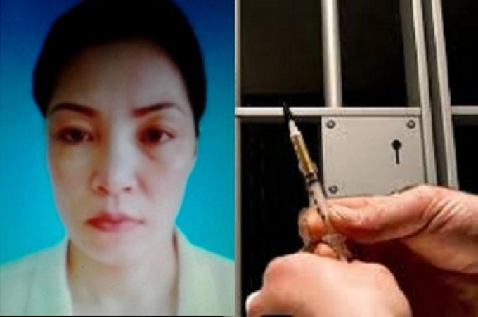 Chân dung tử tù Nguyễn Thị Huệ.