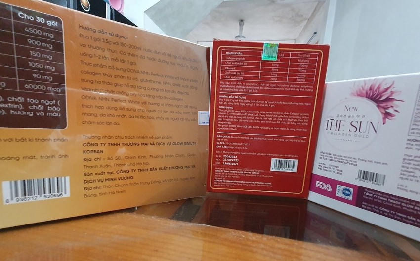 Mặc dù không có nhà xưởng hay nhà máy tại thôn Chanh Thông, thôn Đồng Trung xã Văn Xá, nhưng Công ty TNHH sản xuất thương mại và dịch vụ Minh Vương vẫn in trên bao bì các sản phẩm được sản xuất tại thôn Chanh Thông, thôn Đồng Trung.