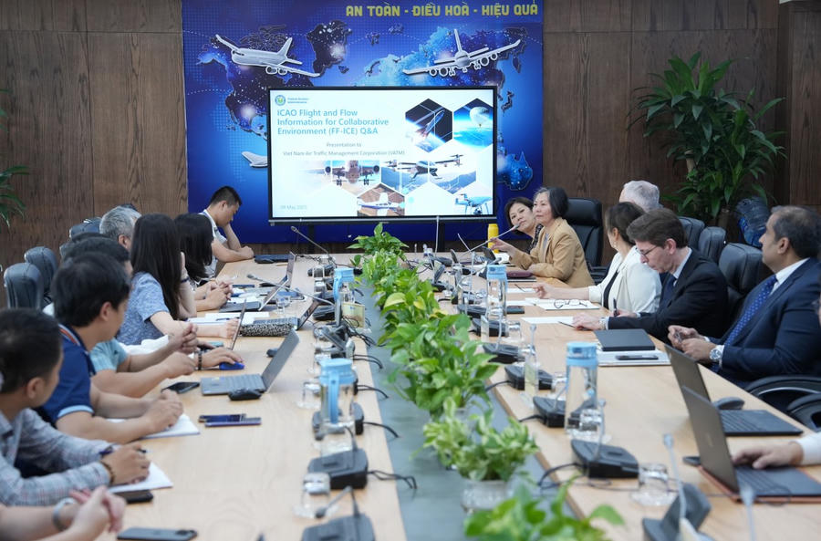 VATM và Cục Hàng không liên bang Hoa Kỳ (FAA) đã tổ chức cuộc họp 2nd PMR trong khuôn khổ triển khai Tuyên bố DOI.