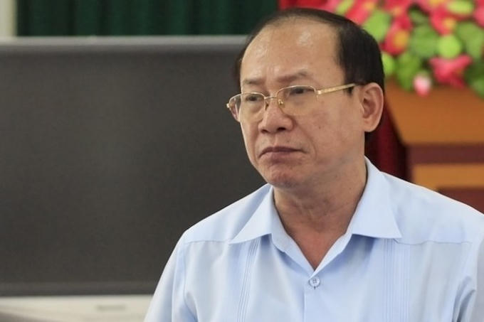 Ông Tống Duy Hiến - Phó Chánh thanh tra Bộ GDĐT cho biết hiện chưa phát hiện ra sai phạm của thanh tra chấm thi . Ảnh: Văn Phú