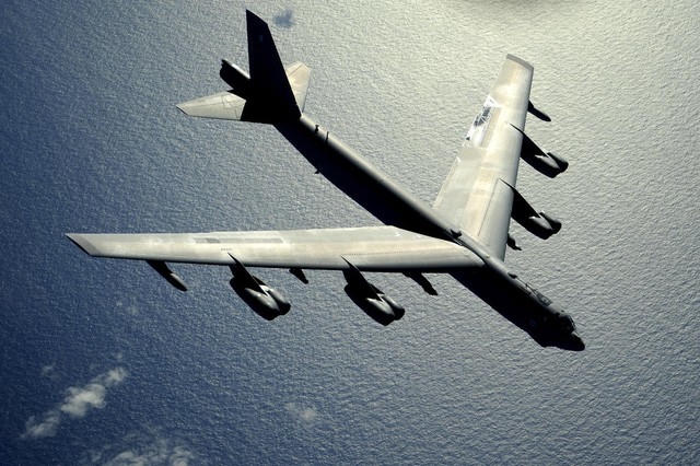 Máy bay B-52 của Mỹ. (Ảnh: cnet)