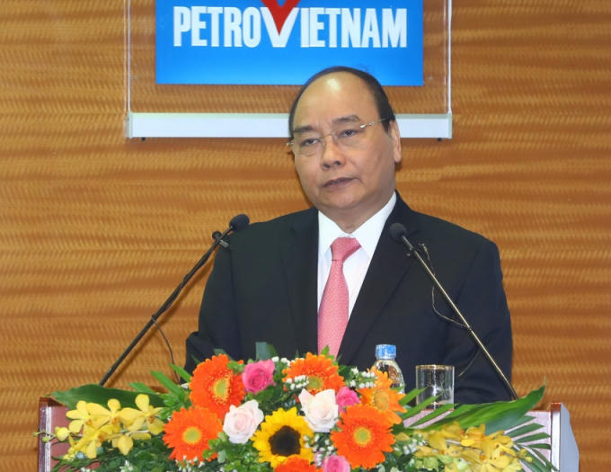 Thủ tướng Chính phủ Nguyễn Xuân Phúc phát biểu chỉ đạo tại buổi lễ.