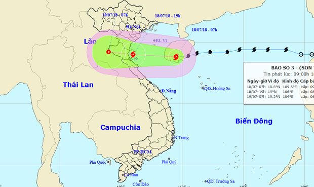 B&atilde;o giật cấp 10 đang tiến nhanh v&agrave;o Th&aacute;i B&igrave;nh - H&agrave; Tĩnh