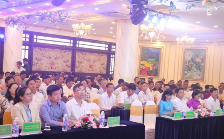 Quang cảnh buổi tuyên dương. Ảnh: T.H