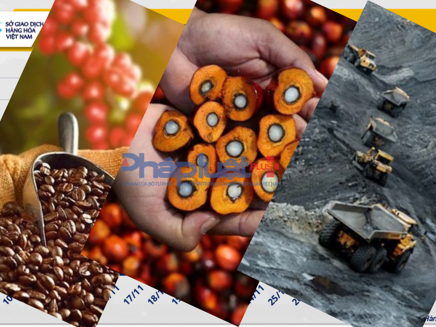 Thị trường hàng hoá chìm trong sắc đỏ trong phiên giao dịch ngày 8/12.