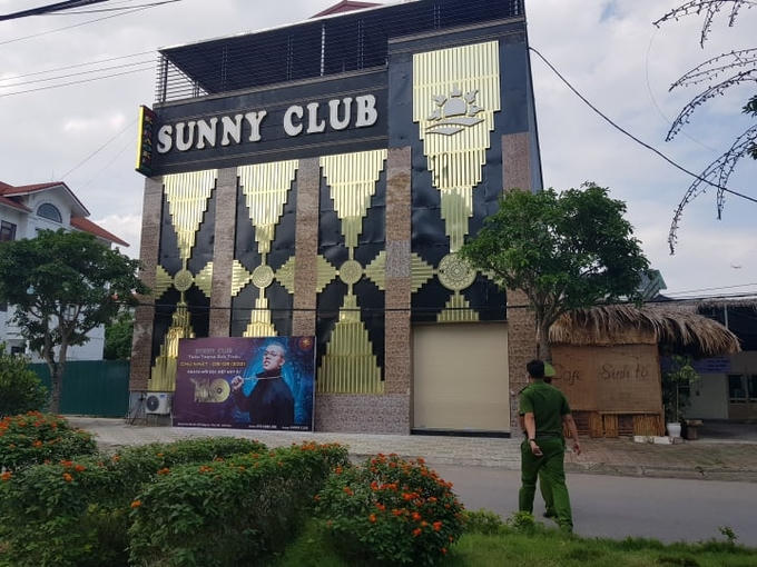 Quán bar Sunny tại Vĩnh Phúc. Ảnh: V.Thu