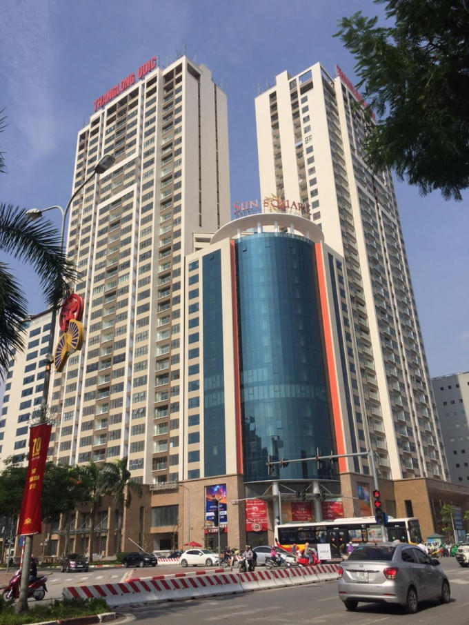Dự án Chung cư Sun Square do Công ty Cổ phần Đầu tư Phát triển Đô thị Thăng Long làm chủ đầu tư. Ảnh: PhapluatNet