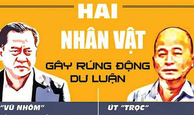 Dư luận đang quan tâm phên tòa xét xử Vũ "nhôm" và Út "trọc".
