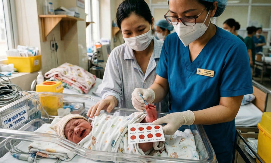 Bộ Y tế đang lấy ý kiến dự thảo Thông tư ban hành danh mục các bệnh bẩm sinh cần thiết phải sàng lọc trước và sơ sinh. (Ảnh minh họa)