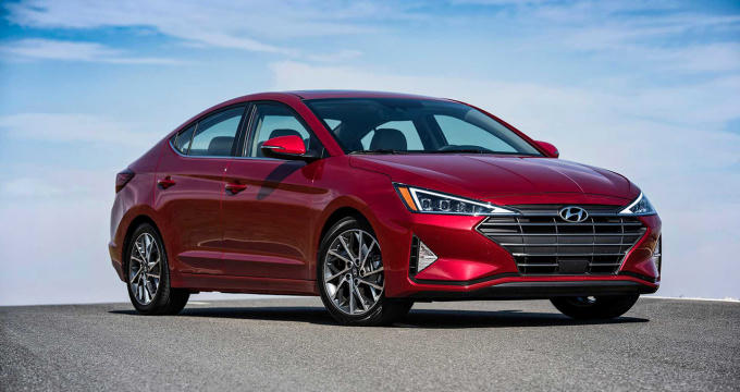 Phiên bản Hyundai Elantra 2019.