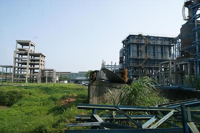 Dự án giai đoạn 2 Gang Thép Thái Nguyên. Ảnh: Nguyễn Bằng.