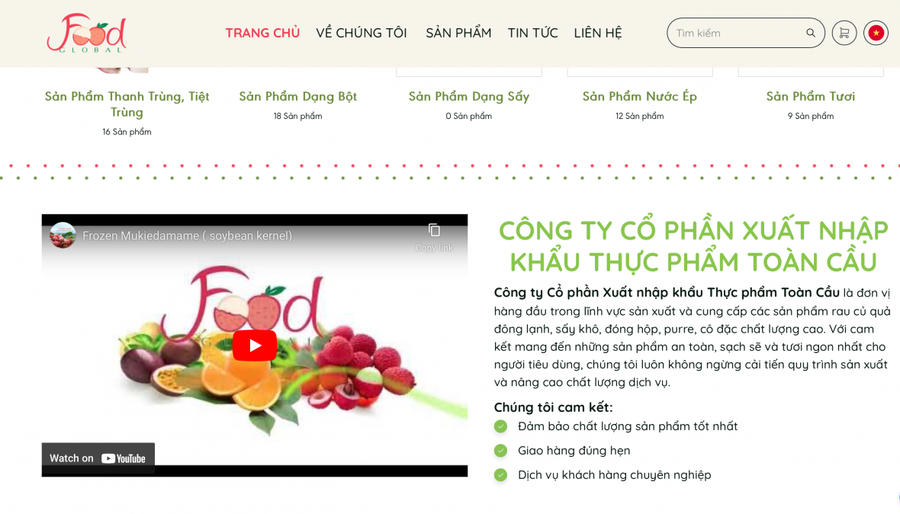 Xử phạt Công ty Cổ phần Xuất nhập khẩu thực phẩm Toàn Cầu 90 triệu đồng.