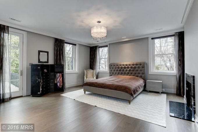 Nhà mới của Ivanka Trump cùng gia đình có 6 phòng ngủ. (Ảnh: Mris)