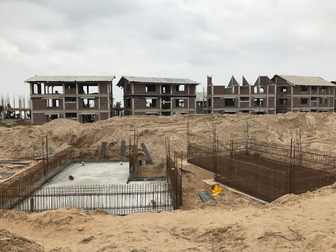 UBND quận Ngũ Hành Sơn đã xử phạt hành chính 100 triệu đồng sai phạm chủ đầu tư dự án  The Song Đà Nẵng.