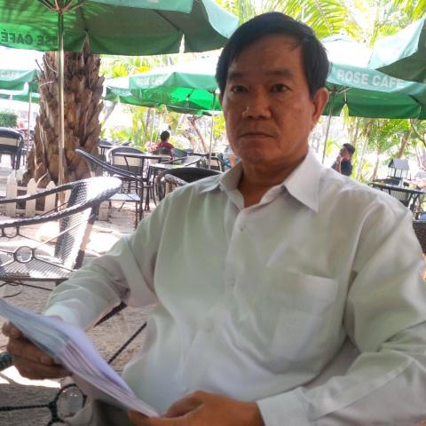 Nguyên Phó Chánh thanh tra Nguyễn Văn Nghĩa. Ảnh:Tuổi trẻ