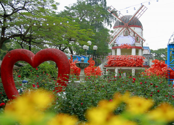 Công viên Hồ Tây địa điểm lý tưởng vui chơi trong dịp Tết Nguyên Đán 2019.