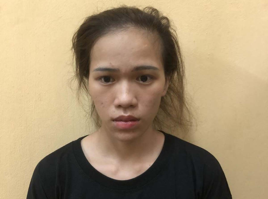 Nghi phạm bị công an bắt. Ảnh CACC