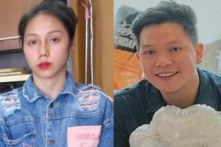 Nguyễn Võ Quỳnh Trang và Nguyễn Kim Trung Thái (Ảnh: A.X.).