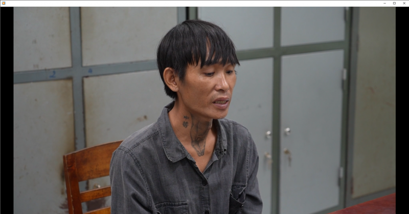 Hung thủ gây án.