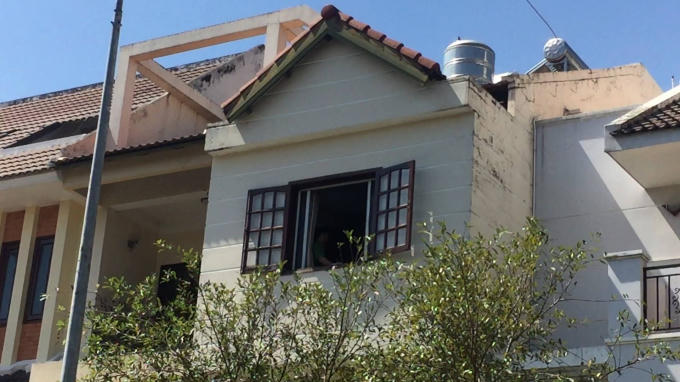 Căn nhà nơi xảy ra vụ việc.