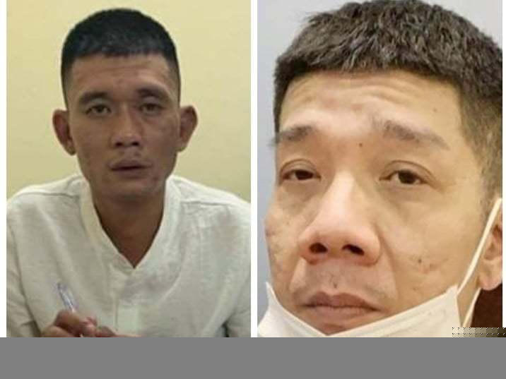 Dương Thanh Tùng (trái) và Phạm Anh Tuấn.