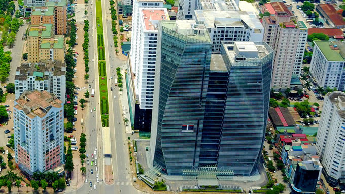 Tòa nhà trụ sở Tổng công ty HUD tại đường Lê Văn Lương