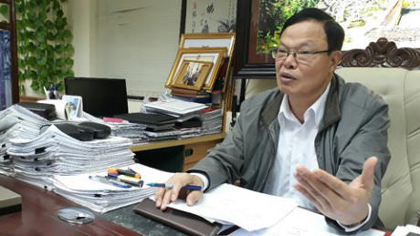 Cục trưởng Cục Chống tham nhũng, Thanh tra Chính phủ Phạm Trọng Đạt. Ảnh:Thu Hằng