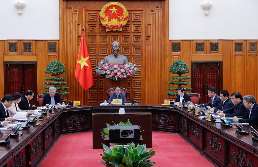 Toàn cảnh phiên họp. Ảnh: VGP
