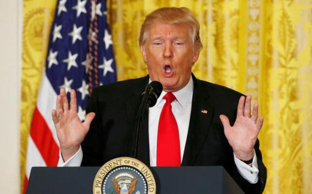 Tổng thống Mỹ Donald Trump. (Ảnh: Telegraph)