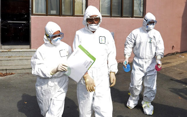 Các ca nhiễm Covid-19 đang tăng mạnh ở Hàn Quốc. (Ảnh minh họa: Yonhap)