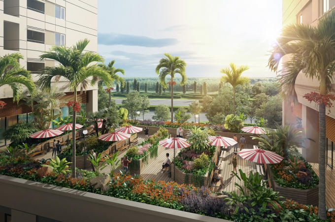 Tổ hợp căn hộ hiện đại Eurowindow River Park view sông Hồng và sông Đuống