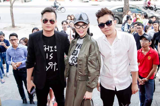 Bộ 3 giám khảo trong buổi casting phim.