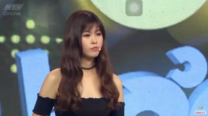 Hoài Thương. Ảnh Cắt từ clip