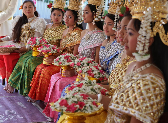Năm mới ở Campuchia.