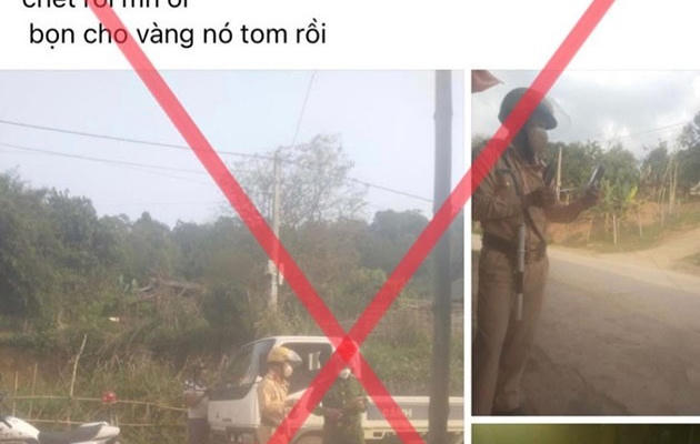 Xử lý nam thanh xúc phạm CSGT ở Sơn La trên Facebook