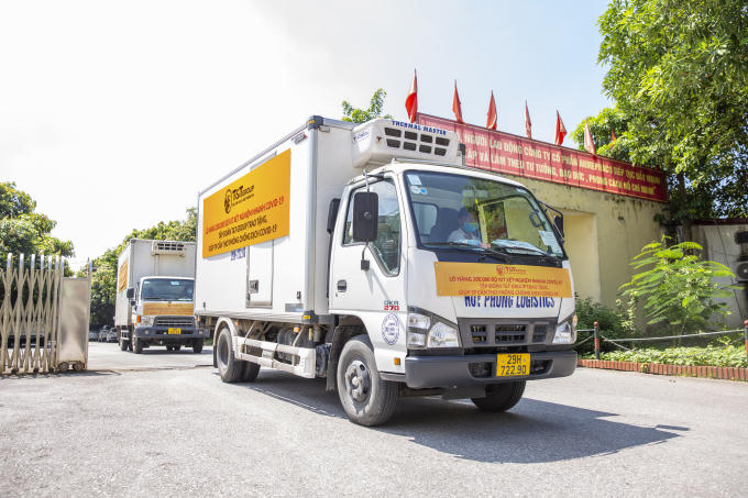 T&T Group vận chuyển tới Cần Thơ trong ngày 14/8 nhằm kịp thời hỗ trợ địa phương trong công tác xét nghiệm tầm soát COVID-19.