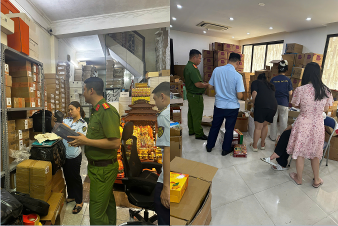 Lực lượng chức năng tăng cường kiểm tra các cửa hàng sản xuất, kinh doanh thuốc, mỹ phẩm, thực phẩm chức năng ở Hà Nội.