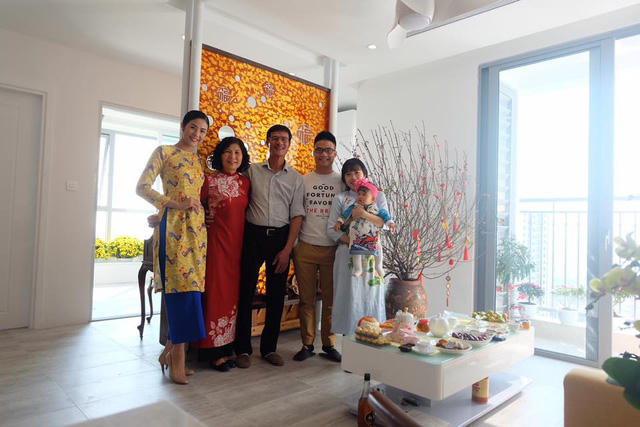 Đại gia đình của Ngọc Hân.