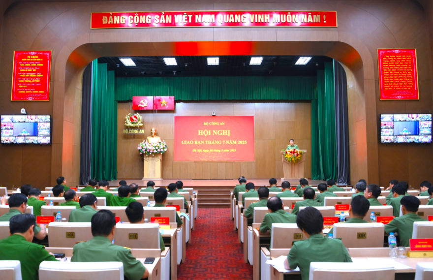 Toàn cảnh Hội nghị. Ảnh: Bộ Công an.
