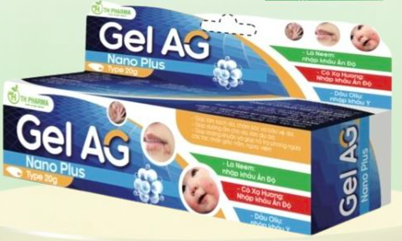 Sản phảm Gel AG Nano TP Plus.