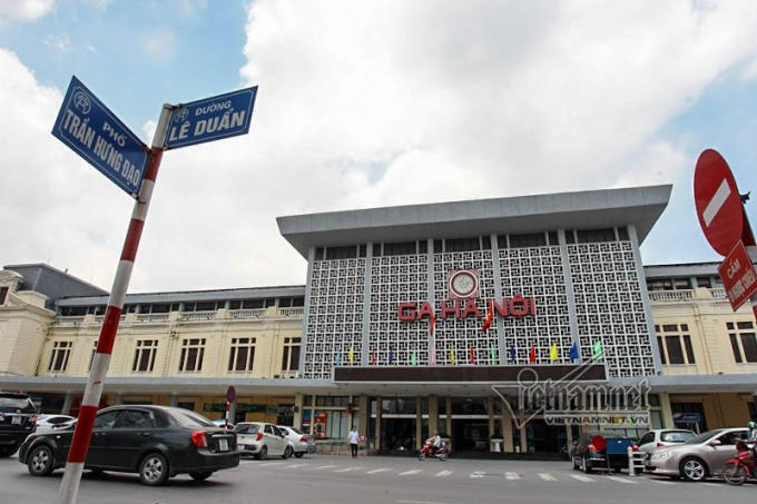 Ga Hà Nội. Ảnh: Phạm Hải