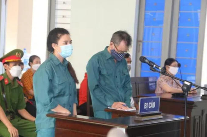 Các bị cáo tại phiên tòa Phiên tòa chiều 30/5. (Ảnh: Tiến Thắng)