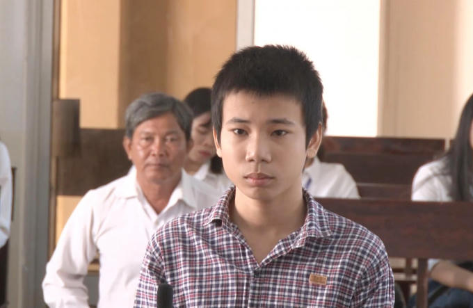 Bị cáo Lâm tại tòa