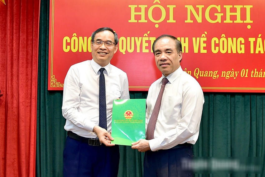 Ông Lê Đại Thành vừa được điều động đến nhận công tác tại Sở Nông nghiệp và Phát triển nông thôn tỉnh Tuyên Quang. (Ảnh: Báo Tuyên Quang).